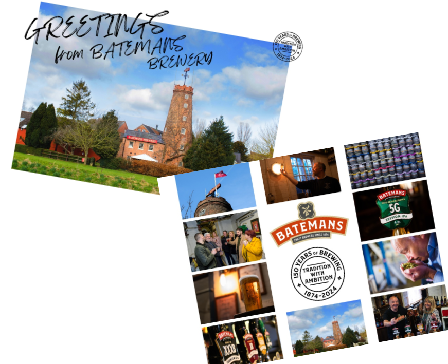 Batemans Brewery Postcards