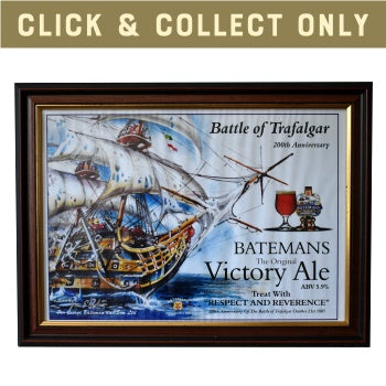 Batemans Victory Ale Print - Battle of Trafalgar - Nelson